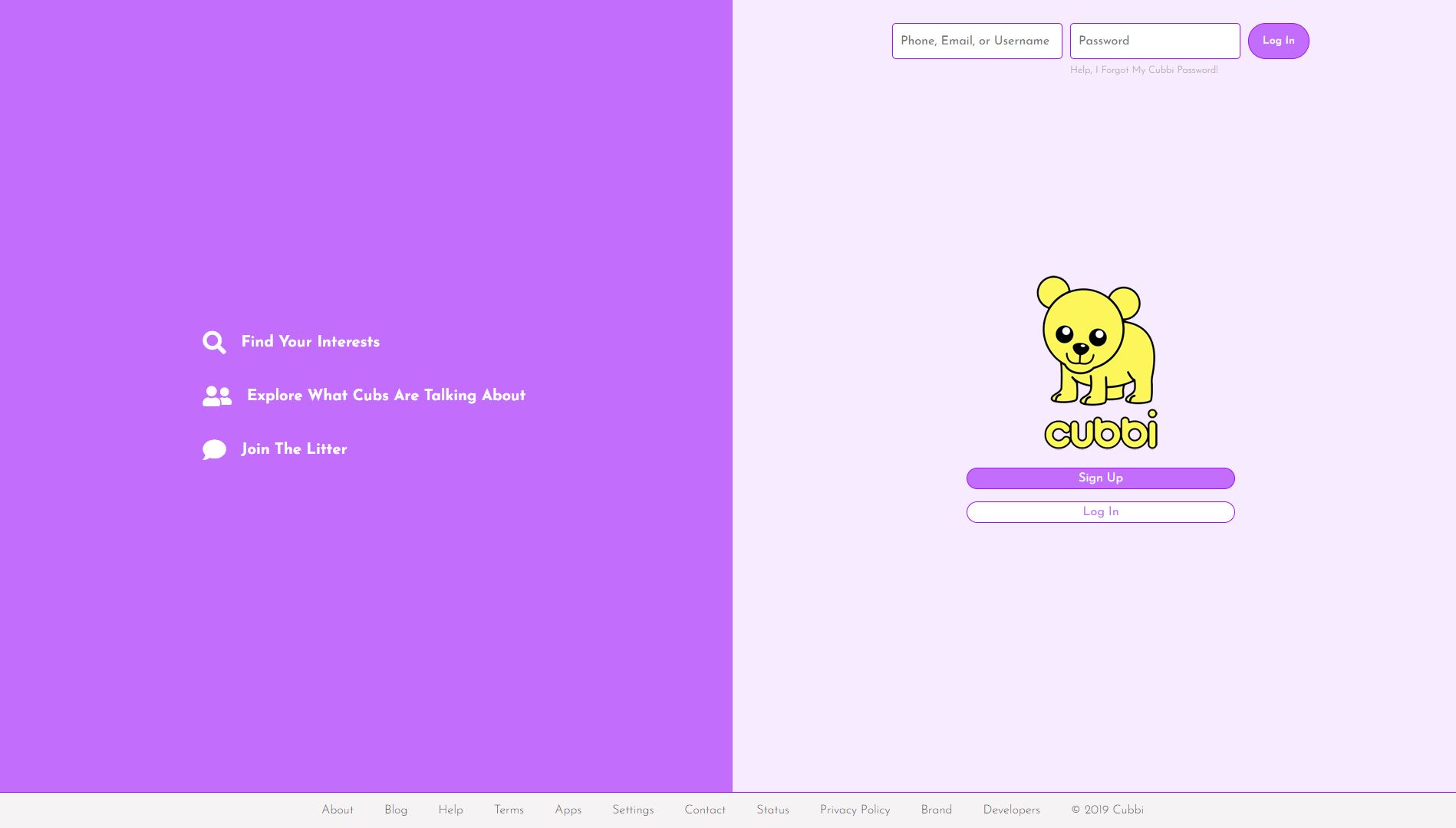 Landing Page 